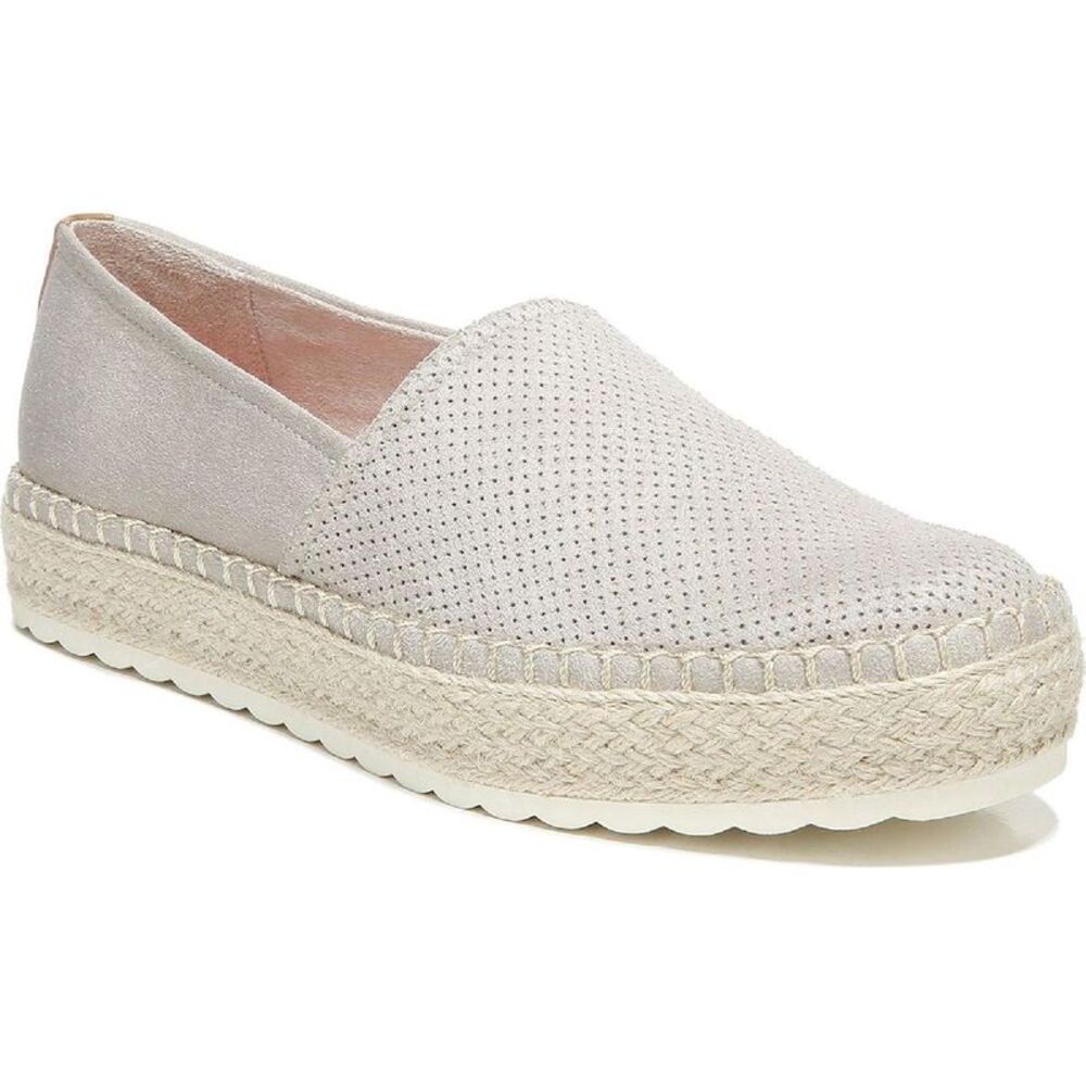 Women's Slip-On Espadrille Shoes - Gray